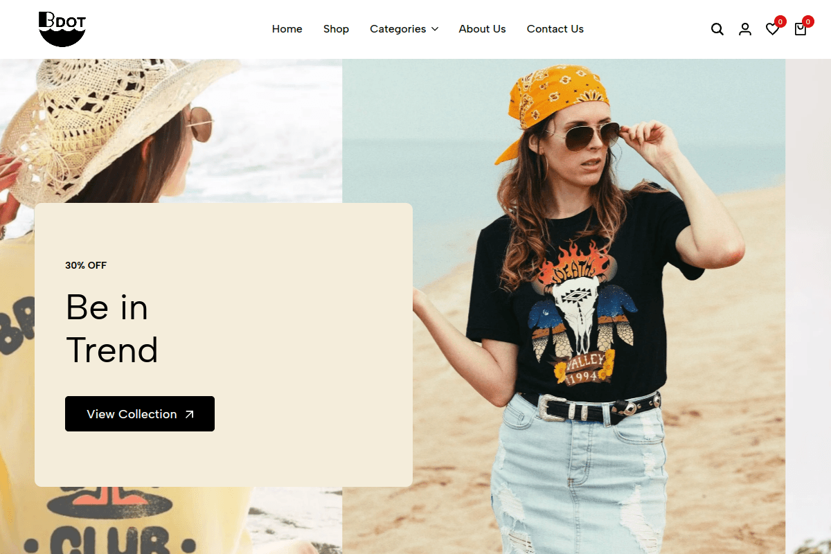 Bdot Printed Clothes